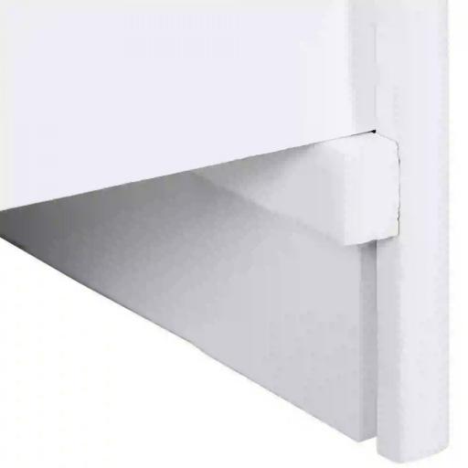 Escalera para Mascotas 3 Peldaños con Espacio de Almacenaje y Alfombra Antideslizantes Portátil Madera para Vehículo Carga 30 kg 40,5x44,5x38 cm Blanco [7]