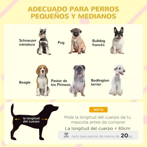 Caseta para Perros Exterior con Techo Asfáltico Abatible Puerta con Cortina y Base Extraíble 90x62x71 cm Madera Natural [5]