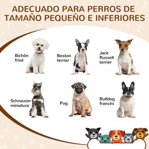 Caseta de Madera para Perros Pequeños Caseta de Interior para Mascotas con Grabados de Formas 69x50x58,5 cm Roble [5]