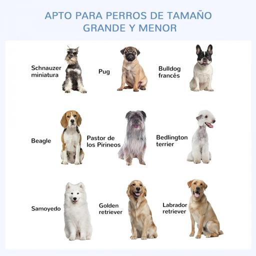 Jaula para Perros de Exterior con Toldo Anti-UV Impermeable y Marco de Acero para Jardín Patio 300x300x234 cm Plata [6]