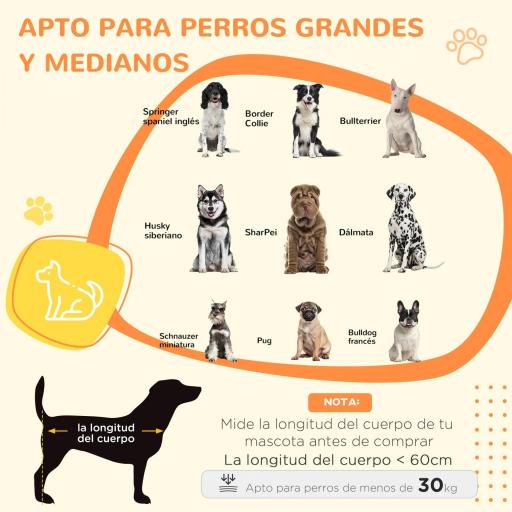 Jaula para Perros Grandes de Interior Mesa Auxiliar con 2 Puertas con Pestillo y Cojín 94x60x71,5 cm Gris [5]