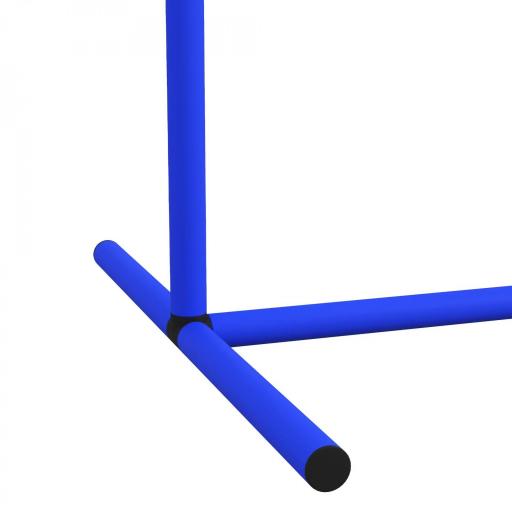 Set de Entrenamiento de Agilidad para Perros de 4 Piezas con Bolsa de Transporte para Entrenamiento Suave Blanco y Azul [7]