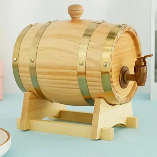 Barril Vino Madera 3L con Grifo [3]