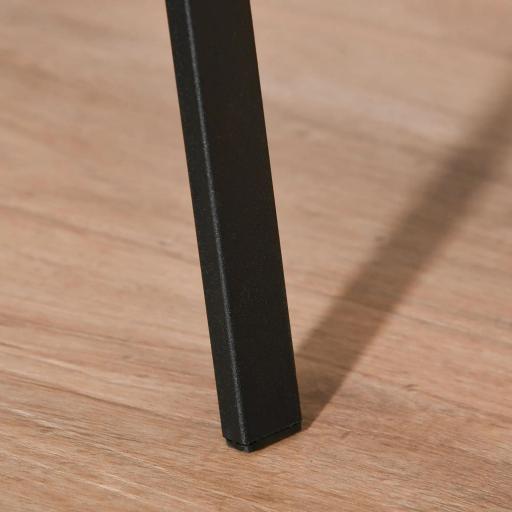 Perchero de Pie Forma de Árbol Perchero para Ropa de Metal con 9 Ganchos y Estante Perchero Vintage 45x45x180 cm Negro [5]