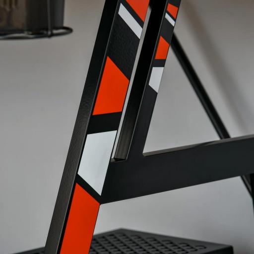 Mesa Gaming Escritorio para Computadora PC con Soporte para Monitor y Altavoz Portavasos Gancho para Auriculares Fibra de Carbono 120x60x94,5 cm Negro [7]