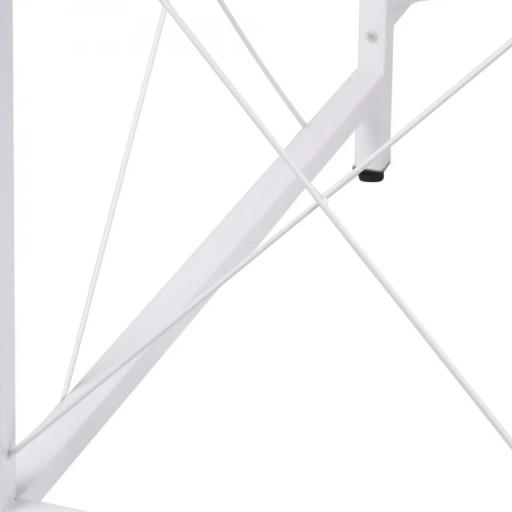  Escritorio Esquinero Moderno con Marco de Acero Carga 70 kg para Oficina Hogar Estudio 150x150x76 cm Roble [7]