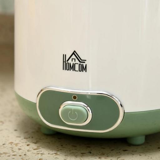 Yogurtera para Hacer Yogur Griego 20 W 1,5L con Filtro Indicador de Encendido y Tecnología PTC 19,5x17,5x21,4 cm Blanco [9]