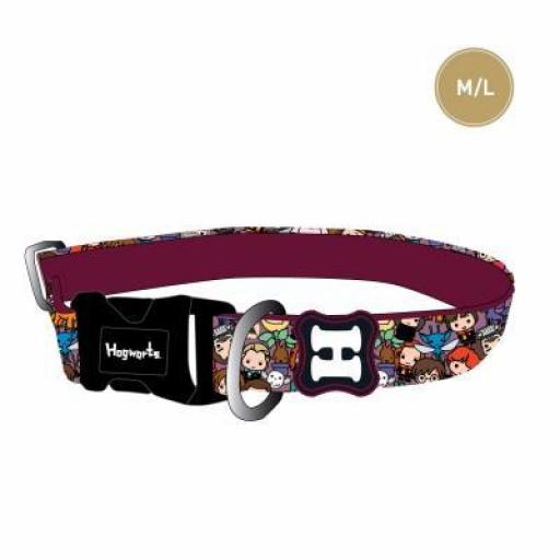 Harry Potter Collar para perros M/L multicolor ajustable
