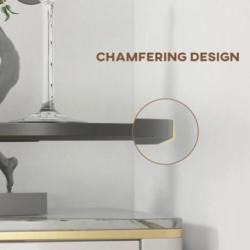 Mesa Alta de Bar Redonda Mesa de Cocina Moderna con Encimera Laminada y Marco de Acero para 2 Personas Ø60x102 cm Negro [3]