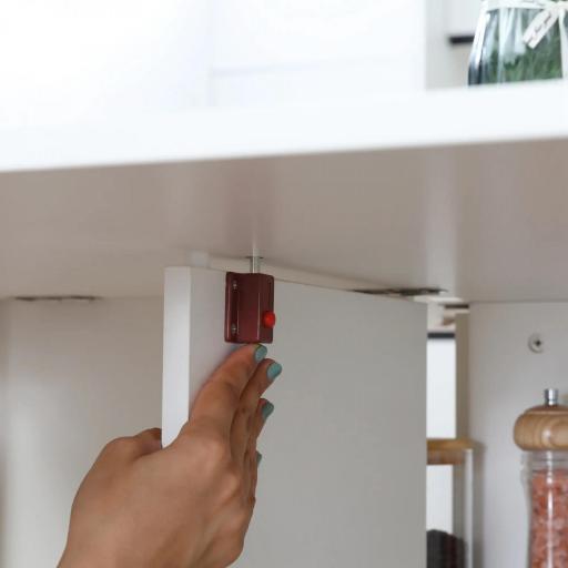 Mesa de Comedor Plegable Mesa de Madera con 2 Solapas 2 Estantes de Almacenaje y Ruedas para Cocina 80x140x74 cm Blanco [7]