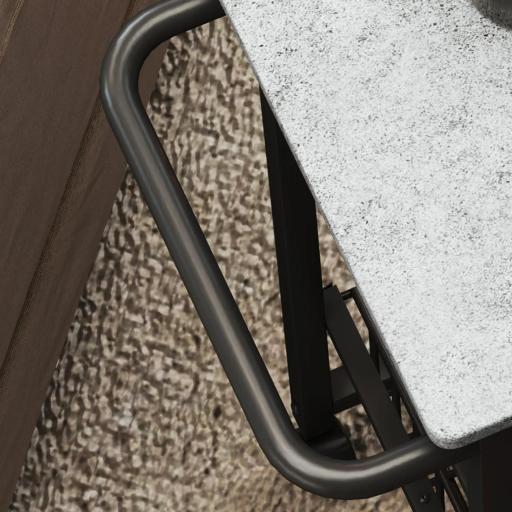 Carrito Verdulero para Cocina con 4 Cestas Deslizables y Marco de Acero 49,5x31x91 cm Gris Claro [7]