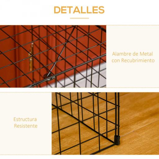 Salvachispas para Chimenea con Longitud Ajustable 81,5-160x44x68 cm Protector de Chimenea con Alambre de Metal Negro [8]