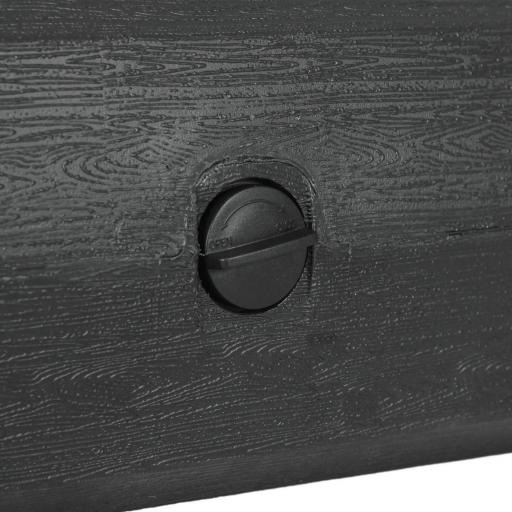 Soporte para Parasol Rellenable de Agua 30 kg y Arena 40 kg para Poste de Paraguas de Ø38/48 mm 49x49x36,5 cm Negro [6]