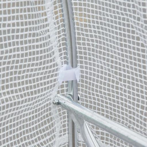 Invernadero de Jardín 4x2x2 m Tipo Túnel con 6 Ventanas Transpirables y Puerta Enrollable con Cremallera Huerto para Cultivo Plantas Verduras Blanco [6]