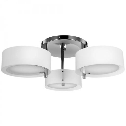 Lámpara de Techo Gota E27 Iluminación de Techo con Pantalla de Acrílico para Salón Dormitorio Comedor Cocina Blanco [8]