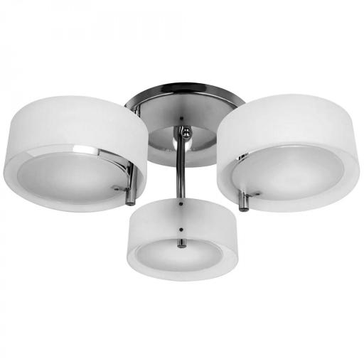 Lámpara de Techo Gota E27 Iluminación de Techo con Pantalla de Acrílico para Salón Dormitorio Comedor Cocina Blanco [9]