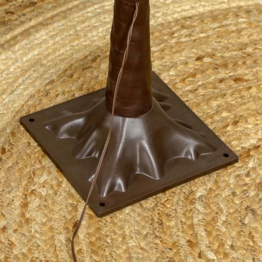 Lámpara de Árbol 150 cm con 245 Luces LED y Base Decoración Navidad para Interiores y Exterior Naranja [7]