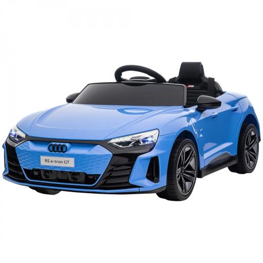 Coche Eléctrico para Niños de +3 Años AUDI RS e-tron GT Coche de Batería con Mando a Distancia 103x58x41 cm Azul [9]