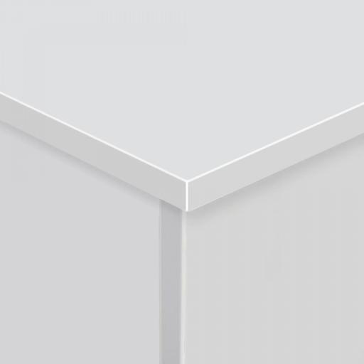 Baúl de Almacenamiento de Madera Taburete para Almacenaje con Tapa para Dormitorio Salón Carga Max. 120 kg 100x40x40 cm Blanco [5]