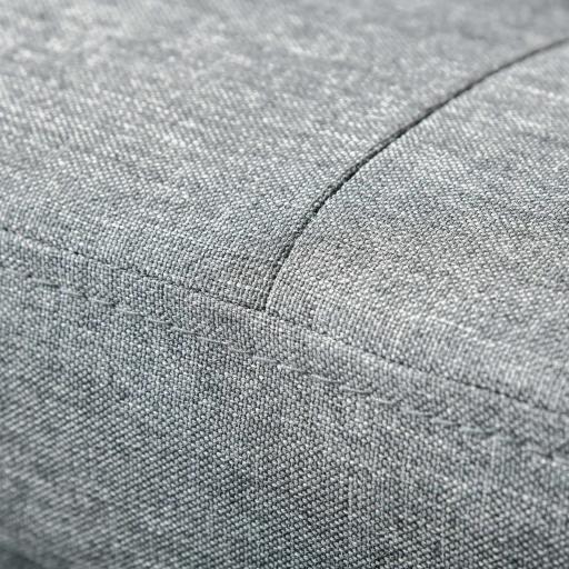 Banco de Almacenamiento Puff de Almacenaje Taburete Tapizado en Lino con Tapa Abatible para Entrada 125x49x41,5 cm Gris [6]