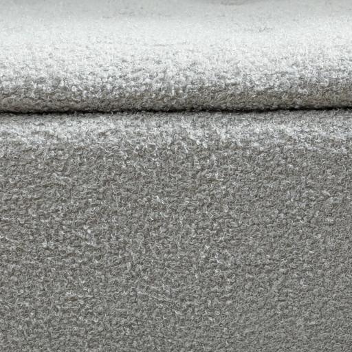 Banco Almacenaje Plegable Capacidad de 57 L 95x38x45 cm Tapizado en Borreguito Pie de Cama para Salón Dormitorio Gris [7]