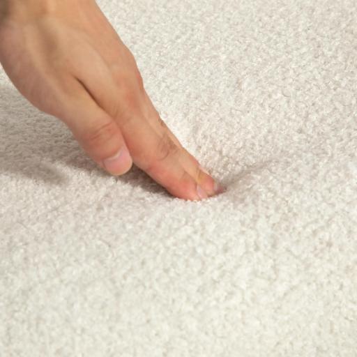 Silla Mecedora de Borreguito con Patas y Reposabrazos de Madera de Caucho Mecedora para Lactancia Carga 120 kg Crema [7]