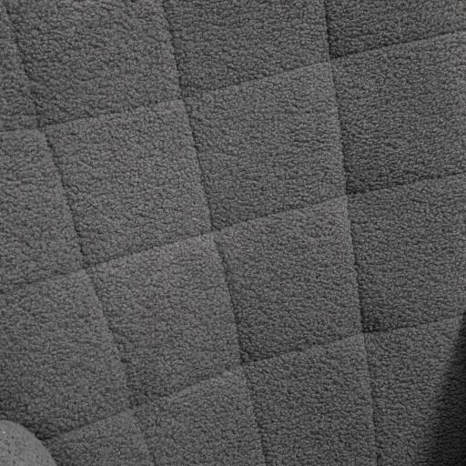 Silla Mecedora de Borreguito Sillón Balancín 40° con Patas de Madera de Haya Carga 120 kg 71x98x101 cm Gris Oscuro [5]