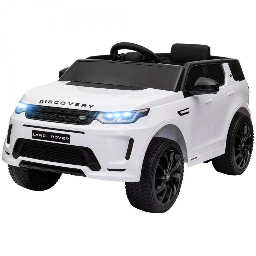 Coche Eléctrico para Niños con Licencia Land Rover 12V Control Remoto Sistema de Suspensión USB MP3 Faros Blanco [9]