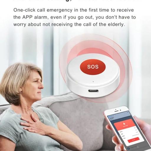 Botón SOS Inteligente Tuya [6]