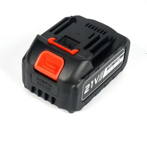 Batería Recargable de Litio 21V 3000mAh para Makita, con Triple Protección, Carcasa ABS Duradera y Compatibilidad Universal de Carga, Adecuada para Herramientas Eléctricas Inalámbricas (Cargador No Incluido) [2]