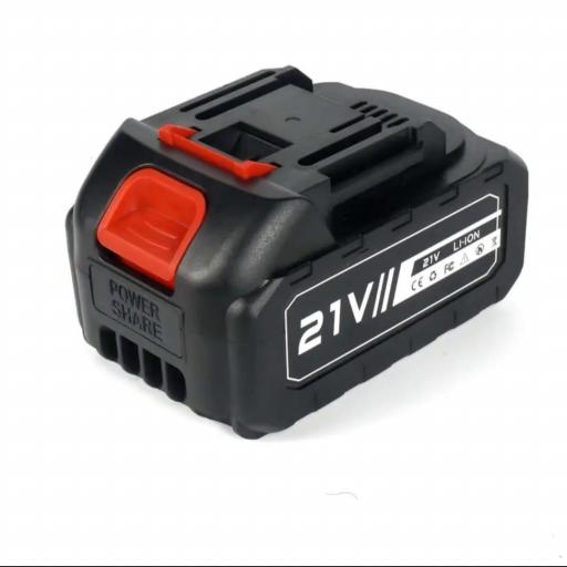 Batería Recargable de Litio 21V 3000mAh para Makita, con Triple Protección, Carcasa ABS Duradera y Compatibilidad Universal de Carga, Adecuada para Herramientas Eléctricas Inalámbricas (Cargador No Incluido) [5]