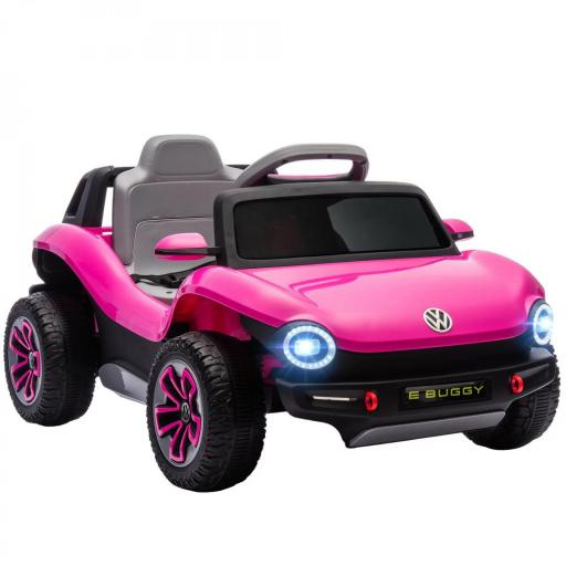 Coche Eléctrico para Niños de +3 Años Volkswagen E-Buggy 12V con Mando a Distancia 2,4 G Ruedas con Suspensión Verde [9]