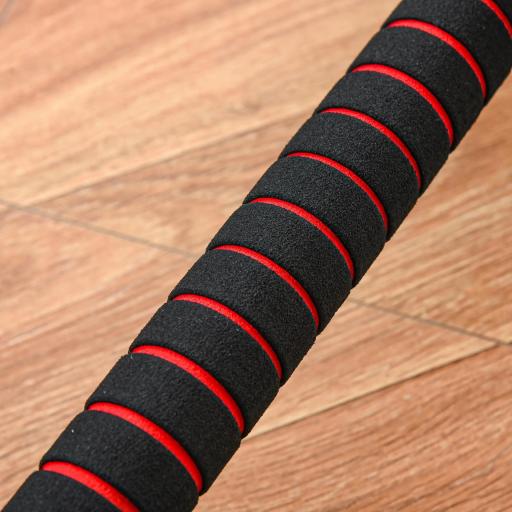 Juego de Mancuernas Ajustables 20 kg 2 en 1 con Barras Conexión y Barra de Extensión para Gimnasio en Casa Negro [7]