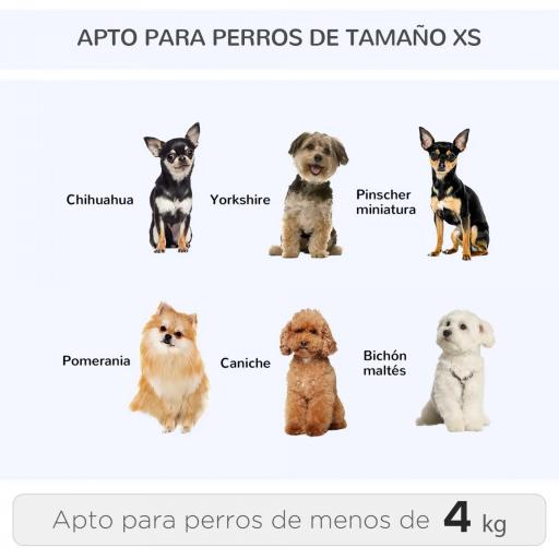 Transportín Carrito para Mascotas 2 en 1 Mochila de Viaje con 2 Ruedas para Perros Gatos con Asa Retráctil de Aluminio y Bolsillos de Almacenaje 42x25x55 cm Azul [6]