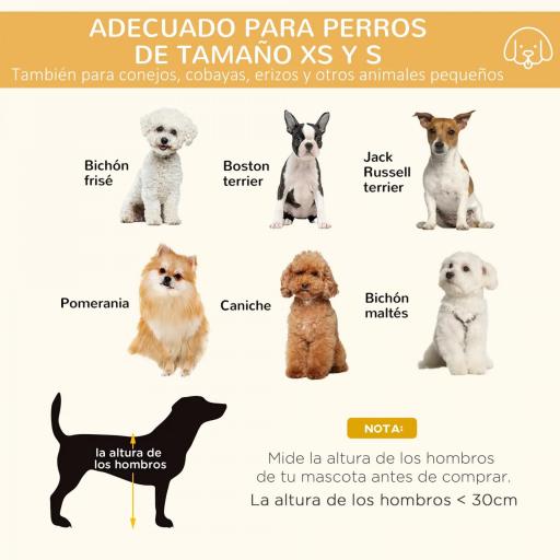 Parque Plegable para Perros de 8 Paneles Ø156x60 cm Valla Metálica con Puerta Estacas Interior Exterior Multicolor [2]