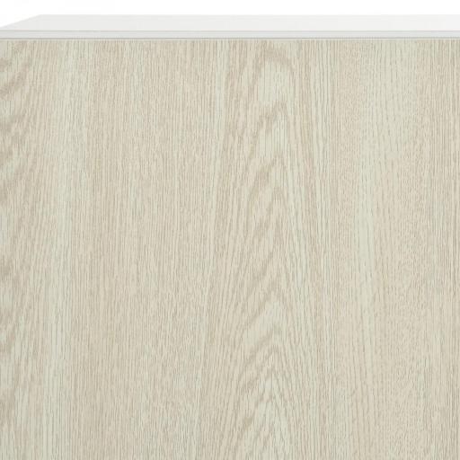 Mueble de Salón para TV con Mesa para Televisor 150x31,5x40 cm y Estante de Pared 95,5x16x60 cm Natural [7]
