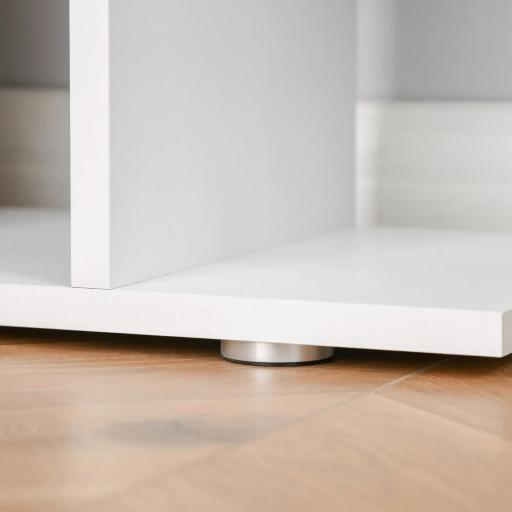 Estanteria Libreria 6 Estantes Madera Forma S 80x24x191 cm Estantes Color Blanco [5]
