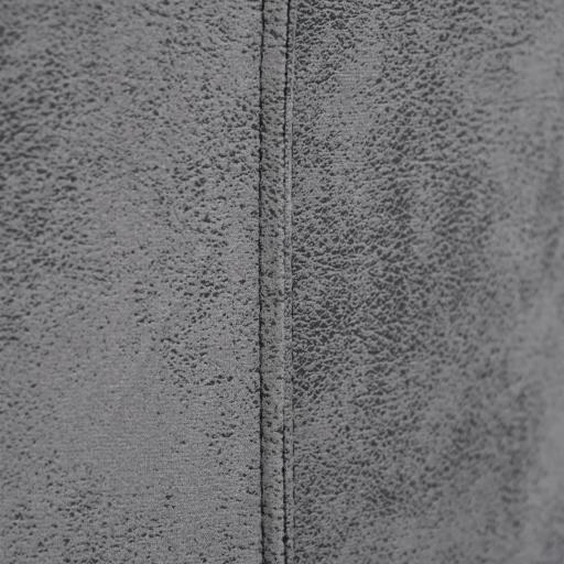 Set de 4 Sillas de Comedor Sillas de Cocina Tejido de Microfibra con Asiento Acolchado y Patas de Metal 45x61x98 cm Gris [7]