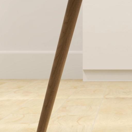 Pack de 2 Sillas de Comedor Sillas de Cocina Tapizadas de Tela de Lino con Patas de Acero Carga 120 kg 50x52x83 cm Gris [8]