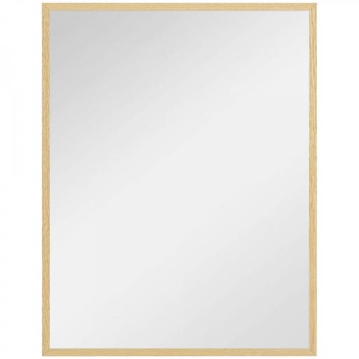 Espejo de Baño 70x90 cm Espejo de Pared Decorativo para Salón Entrada Pasillo Horizontal o Vertical Natural [10]