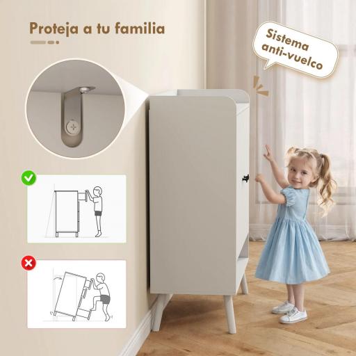 Zapatero Entrada Recibidor con Estantes Ajustables Compartimento Abierto para 15 Pares de Zapatos 75x35x97 cm Blanco [6]