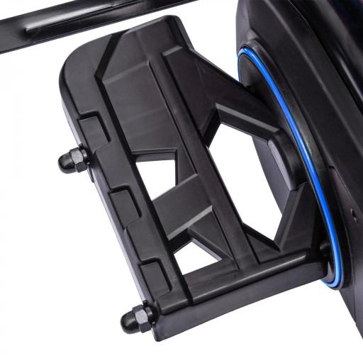 Kart Coche Eléctrico Infantil 12V de 3 a 8 Años Velocidad 3-5km/h y Cinturón de Seguridad 100x58x58,5cm Azul [7]