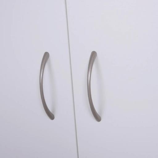 Armario Gabinete Consola Armario Bajo Mueble Organizador de Almacenaje Multiusos de Cocina Comedor Salón Baño con Puertas y Estantes Ajustables 80x32x91 cm [7]