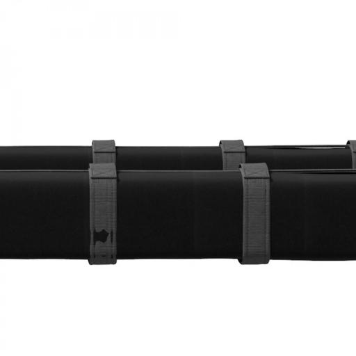 Barras de Transversales de Techo de Coche Baca Portaequipajes para Coche de 2 Piezas Carga máx.75 kg 85x10x8 cm Negro [5]