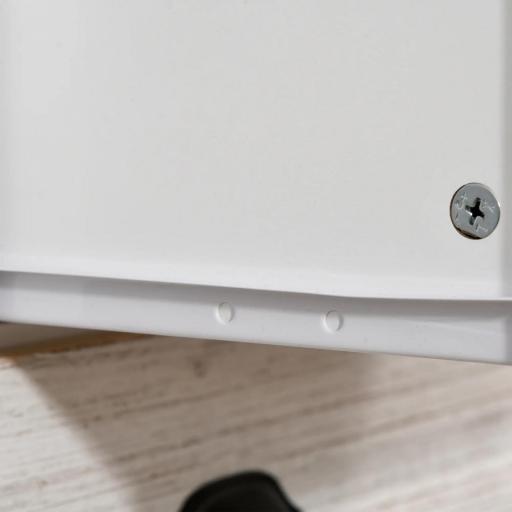 Cómoda con 5 Cajones Cómoda para Dormitorio Moderno con Diseño Anti-vuelco 70x38x85 cm Blanco [7]