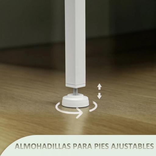 Cómoda con 8 Cajones de Tela Acabado en Borreguito Sintético Estación de Carga y Carga USB-C para Dormitorio Gris [6]