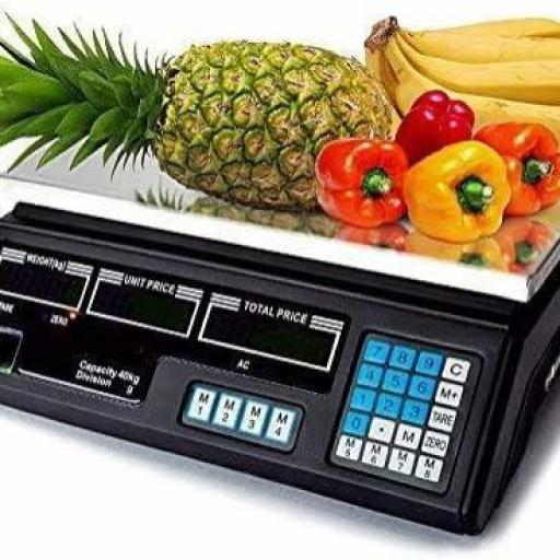 ! BASCULA DIGITAL COMERCIAL. BALANZA PESA DIGITAL ELECTRONICA PARA COMERCIO. 30KG. - GSH [0]