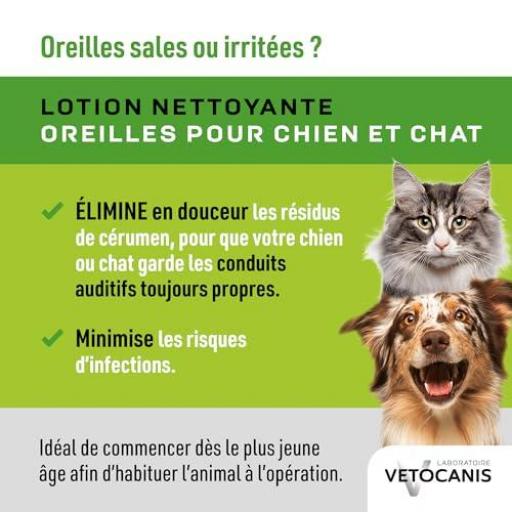 Loción para oídos de perros y gatos, limpieza suave, 60 ml (Cad: 30/04/2028) [4]