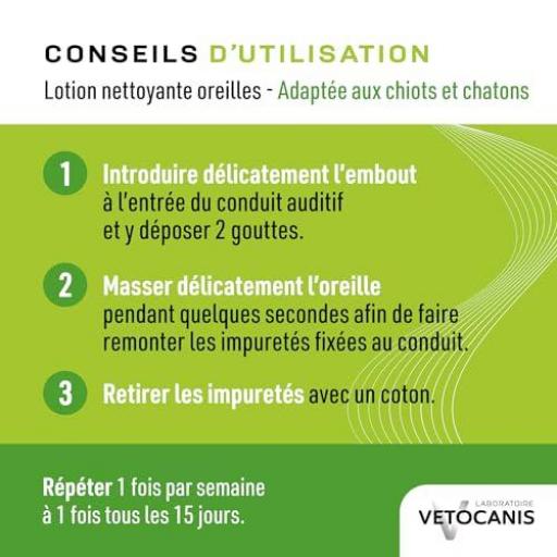 Loción para oídos de perros y gatos, limpieza suave, 60 ml (Cad: 30/04/2028) [2]