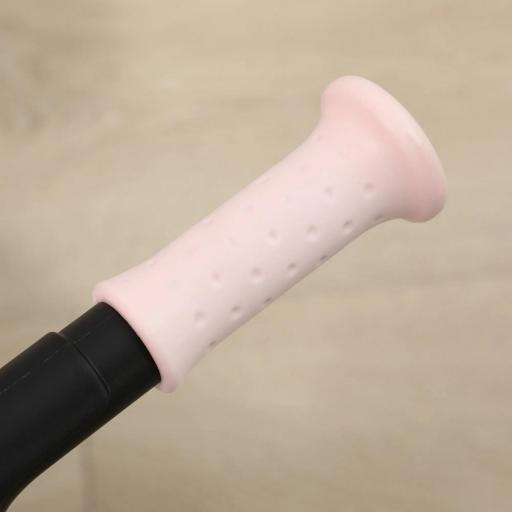 Bicicleta sin Pedales para Niños de +18 Meses Triciclo Infantil con Sillín Ajustable en 30-36,5 cm 66,5x34x46,5 cm Rosa [8]